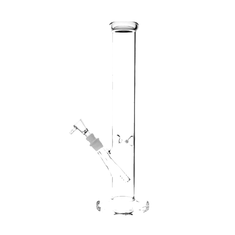 18" 5mm clear straight water bong RKQG 203 - RK Quality Glass