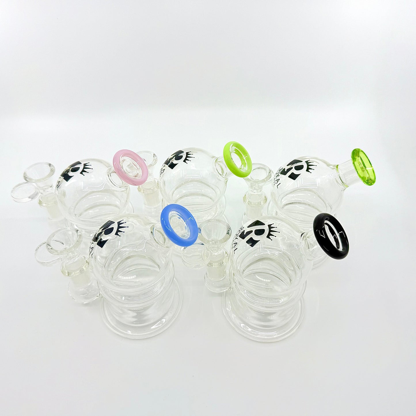4.5" baby dab rig By royal glass - RK Quality Glass