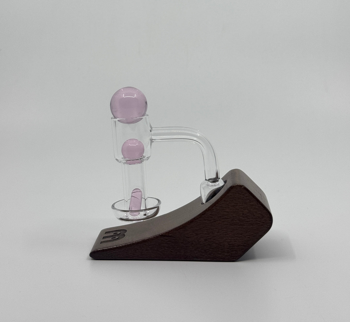 229 10RKQG 14mm 90 degree terp spin 4 part quartz bangers set accessories - RK Quality Glass