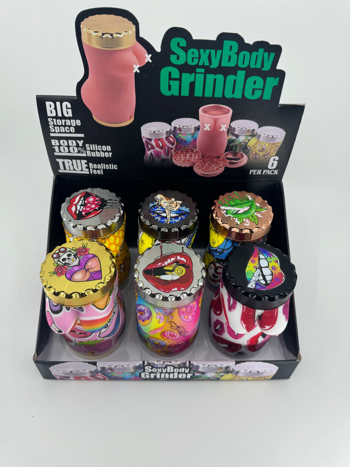 894 RKQG SEXY BODY GRINDER - RK Quality Glass