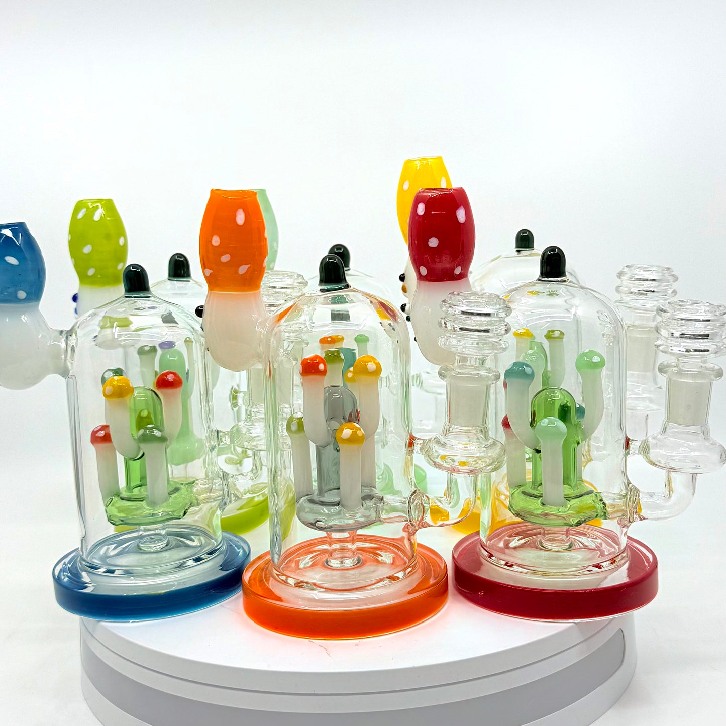 7" MUSHROOM DAB RIG - RK Quality Glass