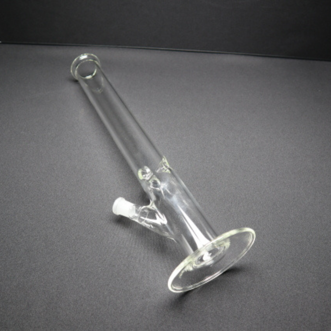 18" 5mm clear straight water bong RKQG 203 - RK Quality Glass