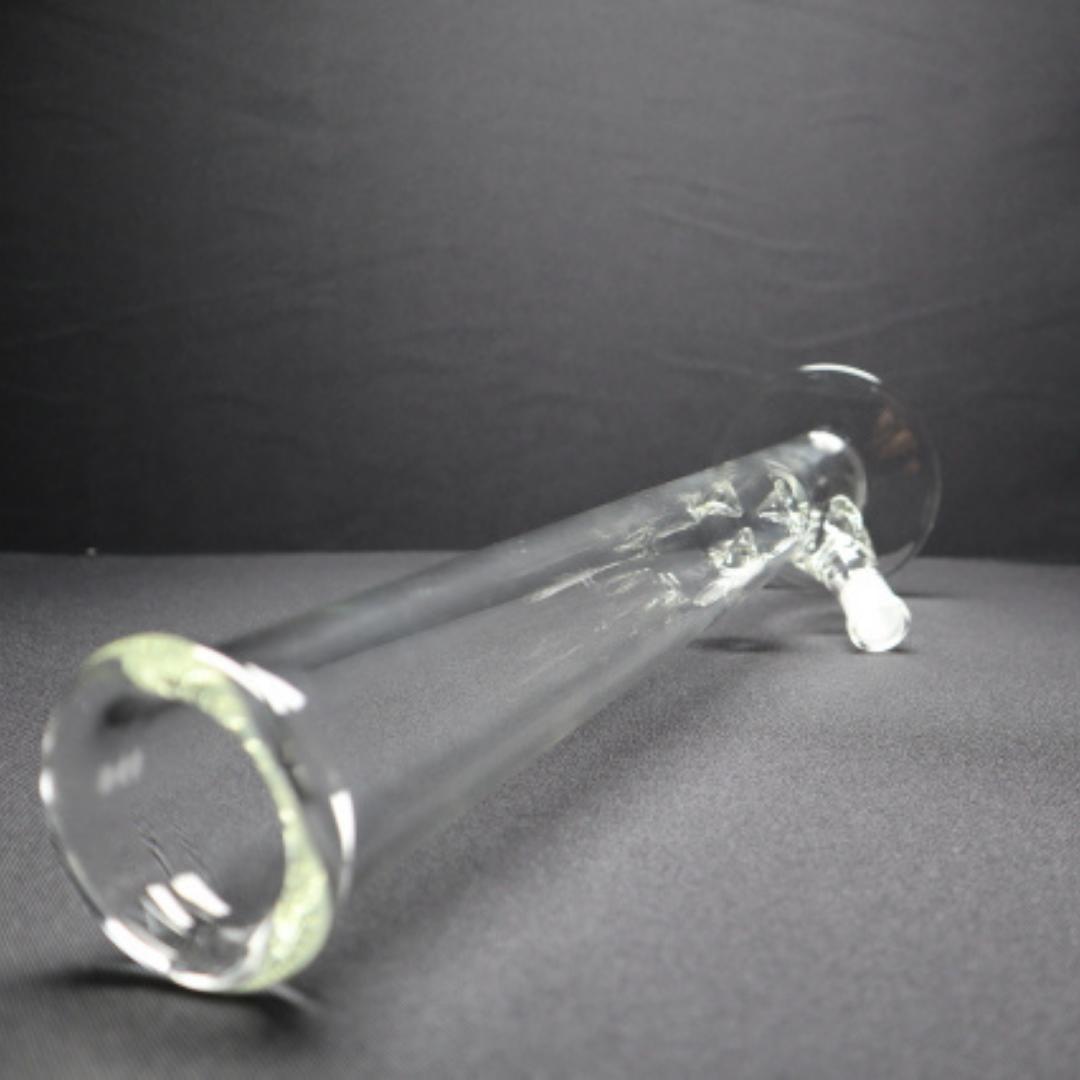 18" 5mm clear straight water bong RKQG 203 - RK Quality Glass