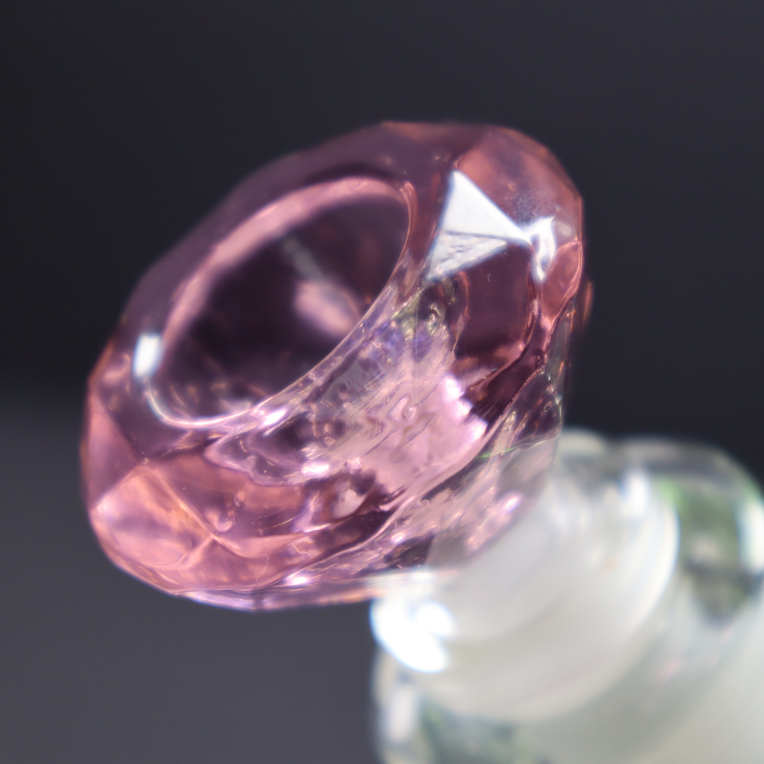 14 mm Diamond cut bowl - RK Quality Glass