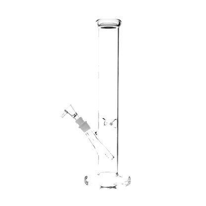 16" clear 5mm straight bong RKQG 202 - RK Quality Glass 