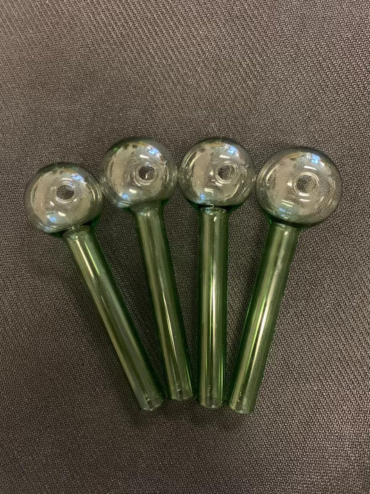 4” heavy green color oil burner 2010 RKQG - RK Quality Glass 