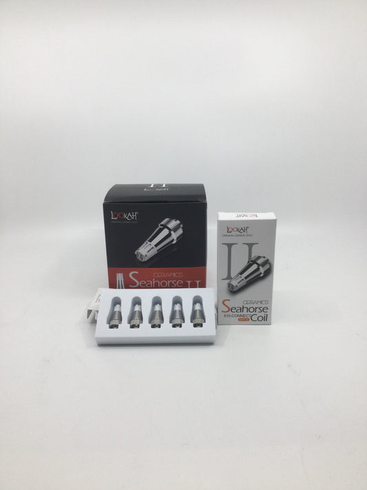 899 RKQG ceramic seahorse coil 510 connect per count - RK Quality Glass 