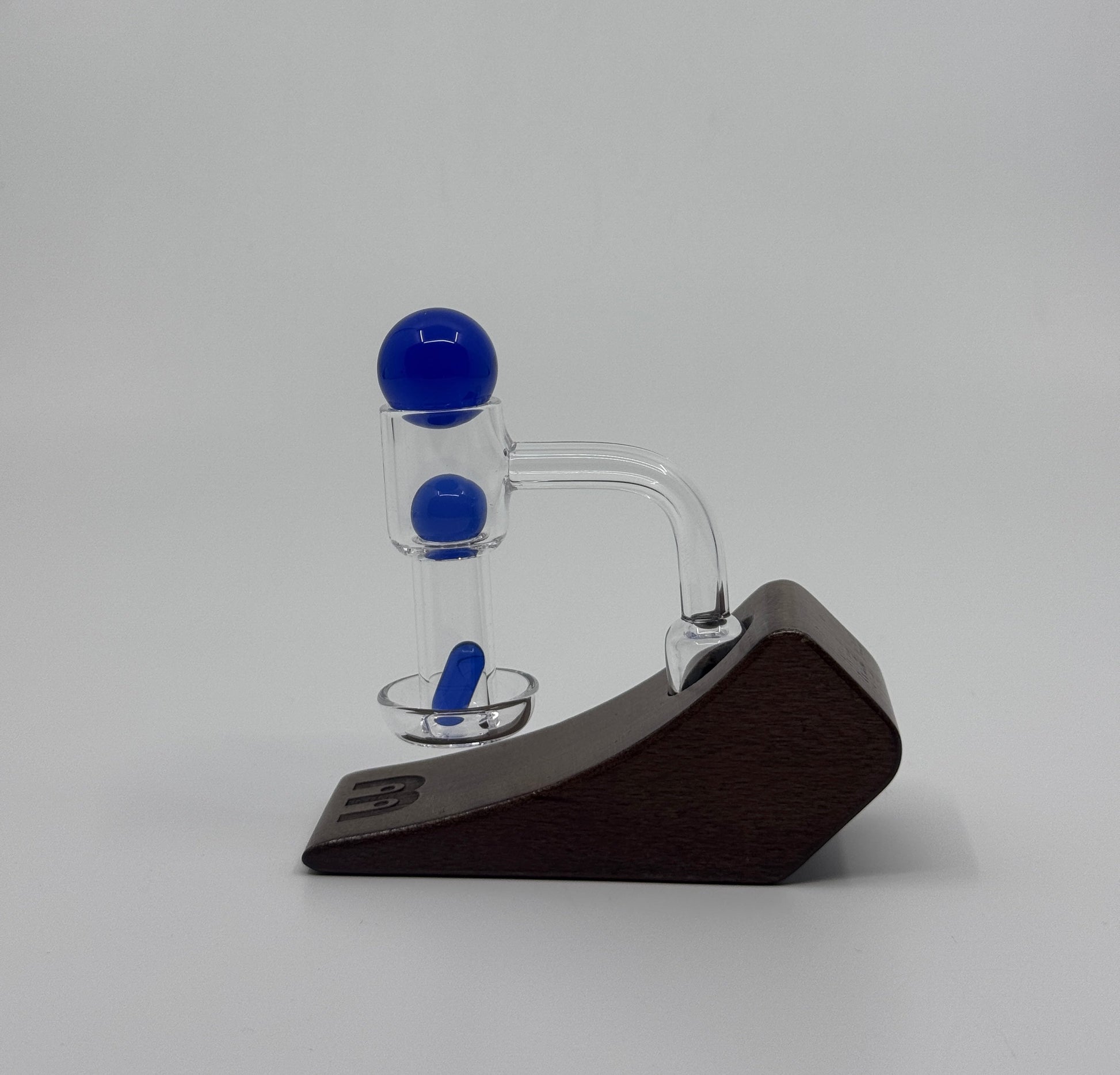229 10RKQG 14mm 90 degree terp spin 4 part quartz bangers set accessories - RK Quality Glass 