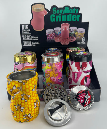 894 RKQG SEXY BODY GRINDER - RK Quality Glass 