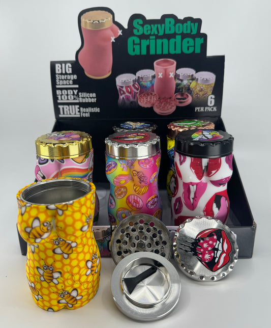 894 RKQG SEXY BODY GRINDER - RK Quality Glass 