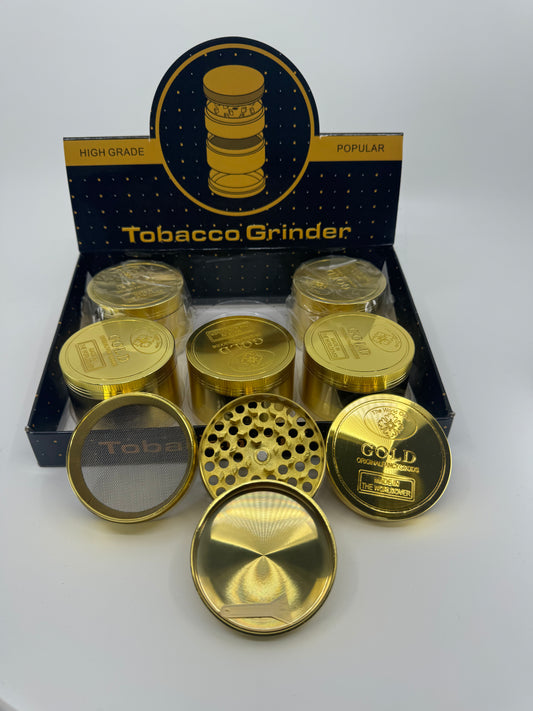 890 RKQG CGD860GT-4 gold Matel grinder - RK Quality Glass 