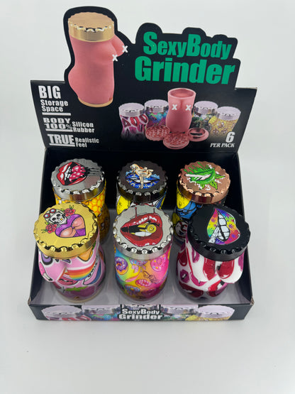 894 RKQG SEXY BODY GRINDER - RK Quality Glass 