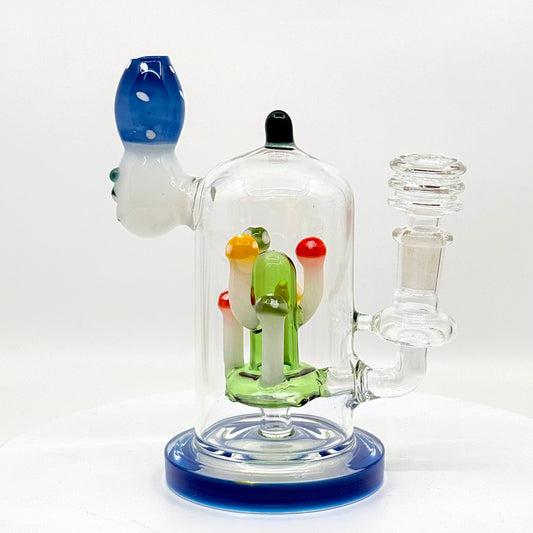 7" MUSHROOM DAB RIG - RK Quality Glass 