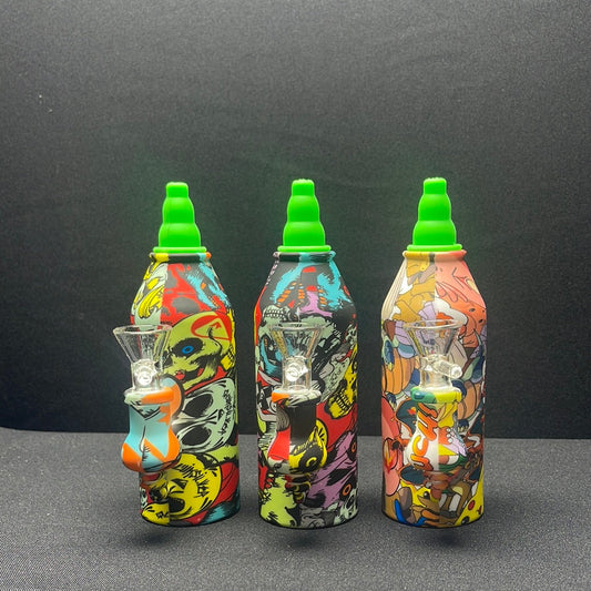 759 RKQG820 silicone rig - RK Quality Glass 