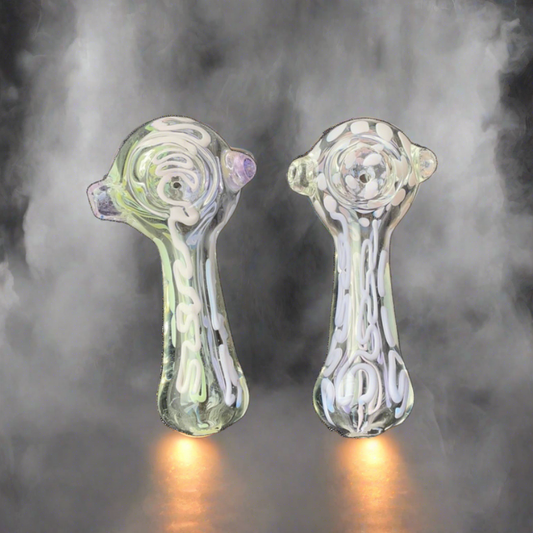 4.5” hand pipe 122gm - RK Quality Glass 