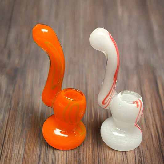 6” mini frit bubbler - RK Quality Glass 